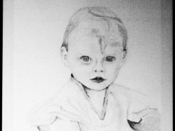 Jenna  40-30  Bleistiftzeichnung